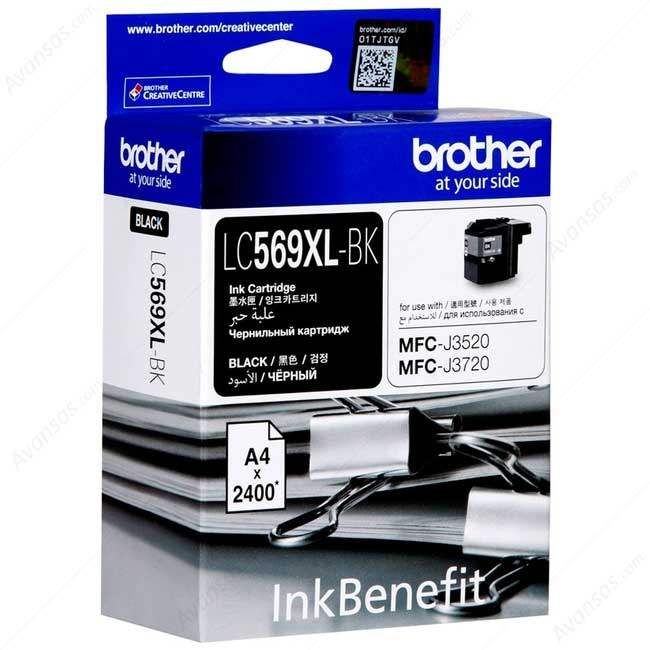 Картридж LC569XL-BK для Brother MFC-J3520/3720 черный