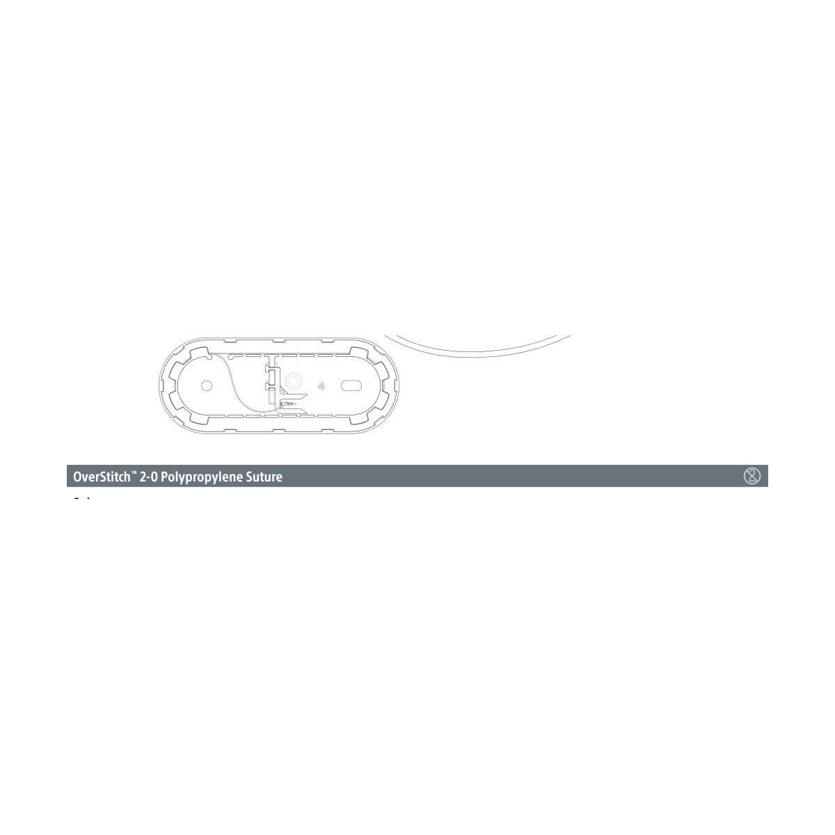 OverStitch ™ 2-0 Polypropylene Suture Boston Scientific