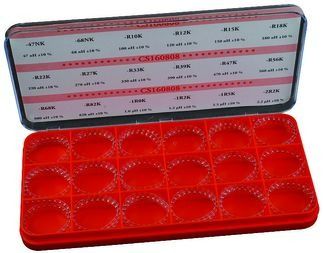 Lab Kit for 720 Pcs of 47nH to 2.2uH Surface Mount Chip Inductors