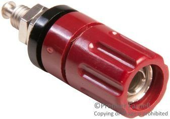 Conn Binding Post 1 POS ST Panel Mount 1 Port