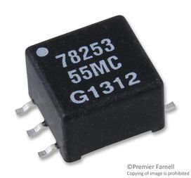 Pulse Transformer 1:1.31 1500VDC 1.5Ohm Prim. DCR 50pF 50Vus Surface Mount