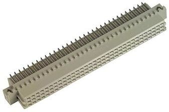 Conn DIN 41612 RCP 96 POS 2.54mm Solder RA Thru-Hole