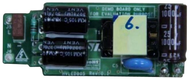 Demonstration Board For The HVLED805 IC For LED Power Supply