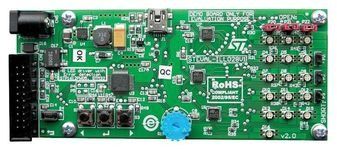 Evaluation Board For RGB LED Driver For Color Displays And Backlighting Based On The STP1612PW05 And STM32F103