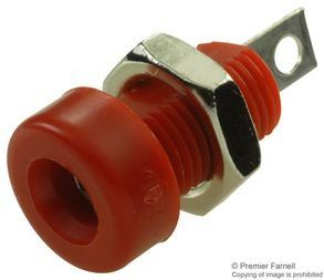 Conn Banana F 1 POS Solder Lug ST Panel Mount 1 Port