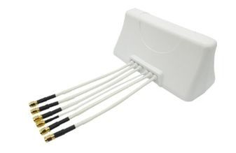 Razorback-6 leads-2 lte-3 wifi - 1 gps white Mag mt