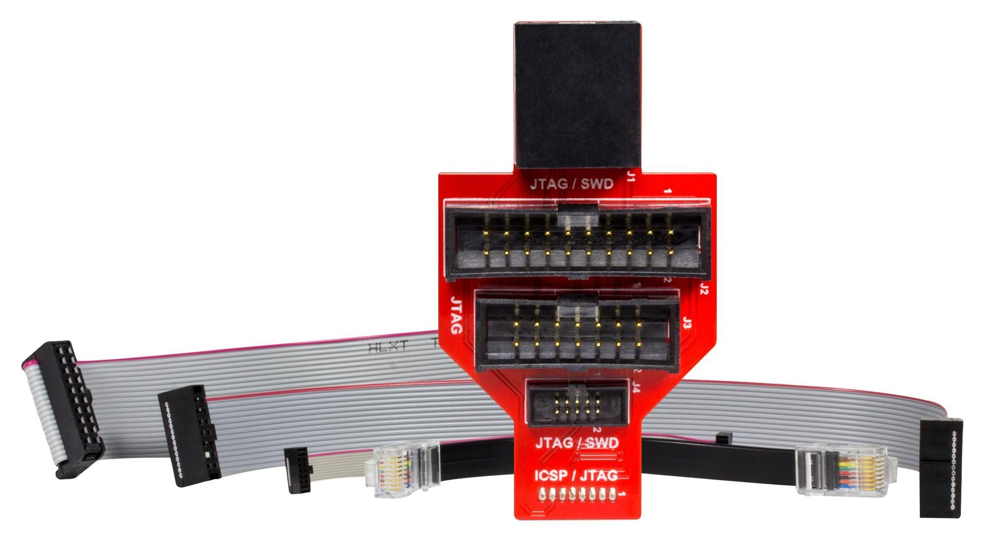 Debugger Adapter Board for MPLAB ICD 4 and MPLAB PICkit 4