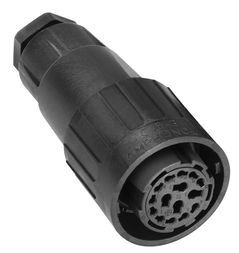 Conn Circular F 15 POS Crimp ST Cable Mount 15 Terminal 1 Port