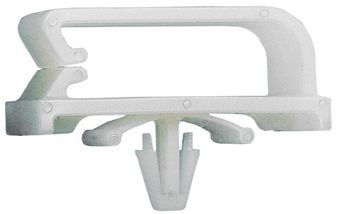 Cable Accessories Bevel Entry Cord Clip Nylon 6/6 Natural