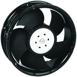 DC Fan Ball Bearing 48V 40W 5500RPM 353.1CFM 60dB Flange Mount