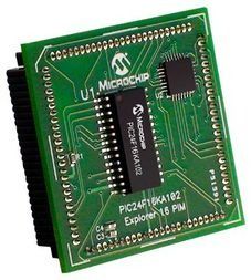 PIC24F16KA102 PIM Which Has 100-Pin Plug-In Module Comes Fitted