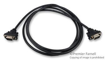 6FT LOW PROFILE VGA COAX MONITOR CABLE HIGH RES HD15 M/M