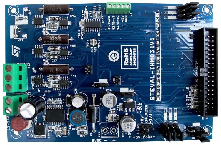 Evaluation Board For 3-Phase Low Voltage Inverter Power Board For FOC And Scalar Motor Control