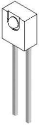 LED IrLED 890nm 2-Pin Side Looker Bulk
