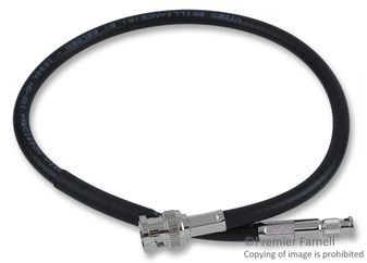 Cable Assembly RG6 0.457m HD-BNC to BNC PL-PL Bag