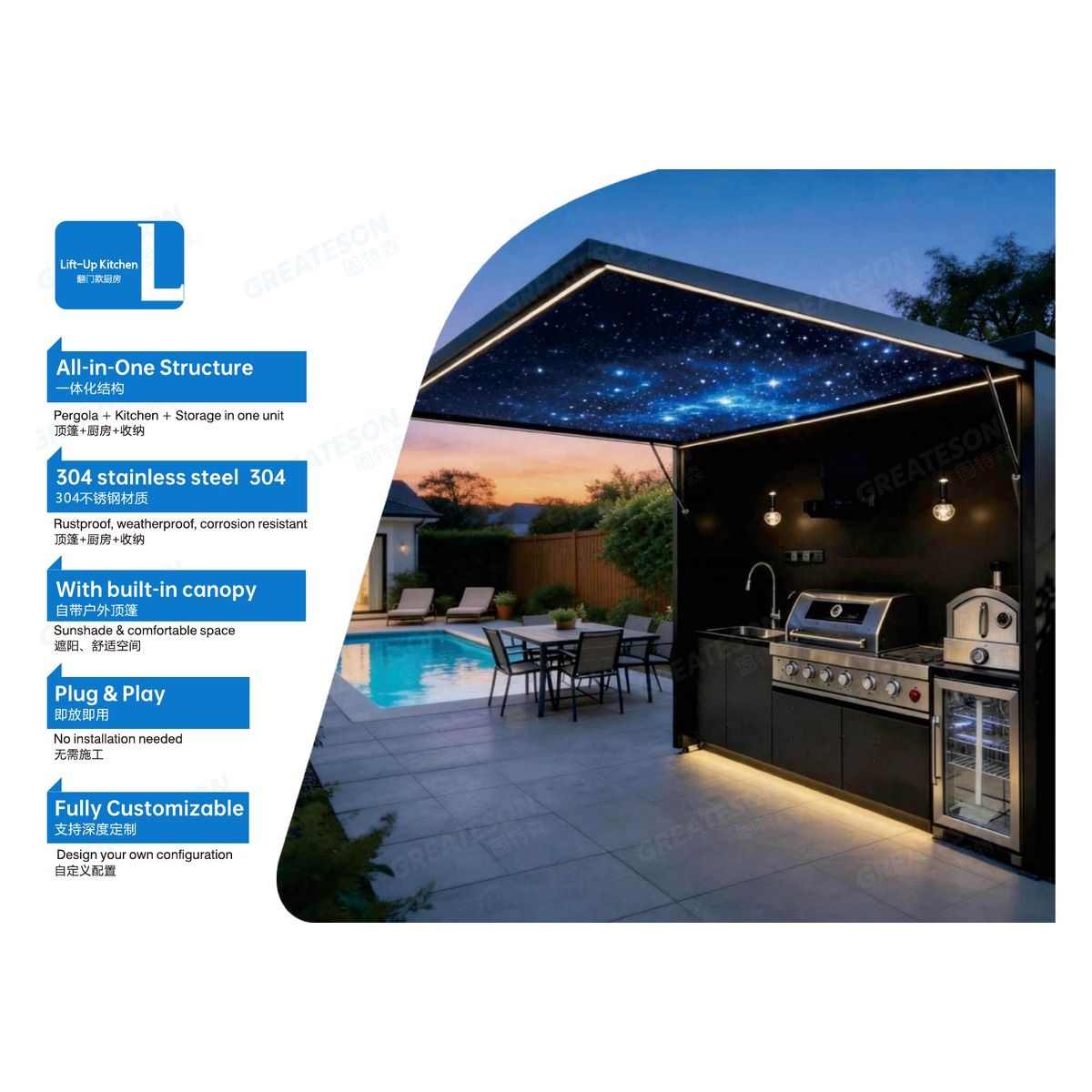 Outdoor Kitchen GREATESON