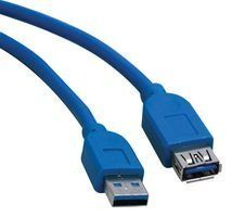 Cable Assembly 1.8m USB Type A to USB Type A M-F