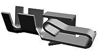 Contact 1 POS Crimp ST Cable Mount Strip