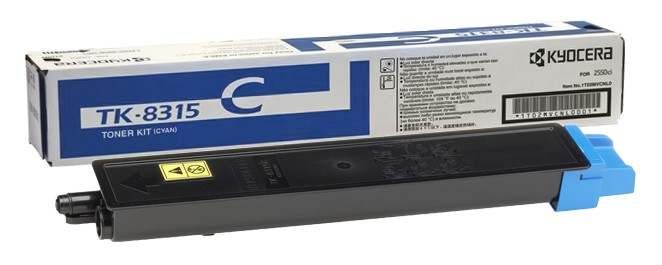 Картридж TK-8315C для Kyocera 2550 голубой