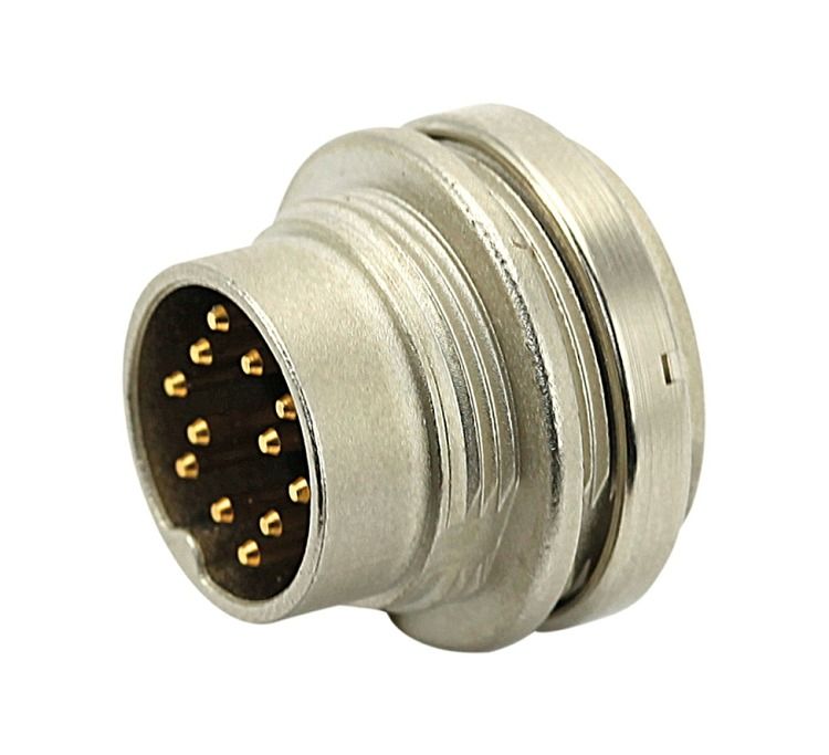 Conn Circular M 5 POS Crimp ST Panel Mount 5 Terminal 1 Port