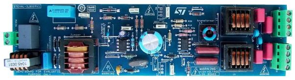 Evaluation Board For 2 X 28 W Electronic Ballast With Active PFC Based On The STD3N62K3 And STD845DN40 BJT Devices
