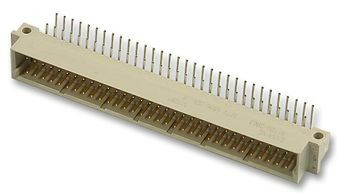Conn DIN 41612 PL 64 POS 2.54mm Solder RA Thru-Hole