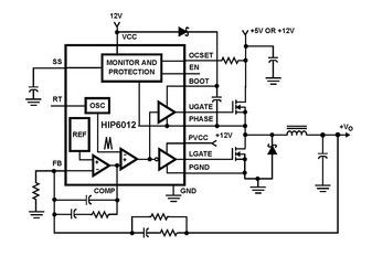 Voltage Mode PWM Controller 1.3V to 12V 500mA 14-Pin SOIC N