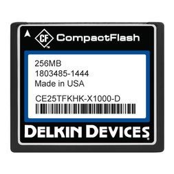 Flash Card 256MB 3.3V/5V CompactFlash 50-Pin