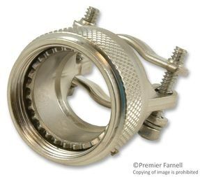 BACKSHELL SR STRT SL NICKEL SIZE 16
