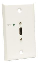 HDMI OVER CAT5 CAT6 EXTENDER WALLPLATE RECEIVER VIDEO AUDIO