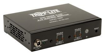 2X2 DVI OVER CAT5 CAT6 MATRIX SPLITTER SWITCH VIDEO TRANSMTR