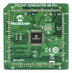 PIC24FJ256GA705 Plug-In Module Explorer 16/32 Demonstration Board
