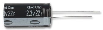Cap 70F 2.1V -20% to 40% 1000 hr (18 X 50mm) Radial 7.5mm 60°C Bulk
