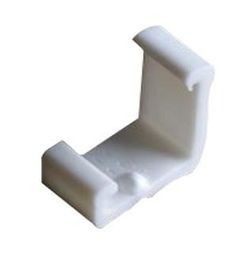 Connector Accessories 9 POS Closed End Dust Cover Polyester White