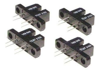 Photointerrupter Transmissive 3.1mm Phototransistor 4-Pin Tube