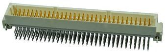 Conn DIN 41612 PIN 96 POS 2.54mm Solder RA Thru-Hole