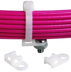 Cable Accessories Tie Mount Nylon 6/6 Natural