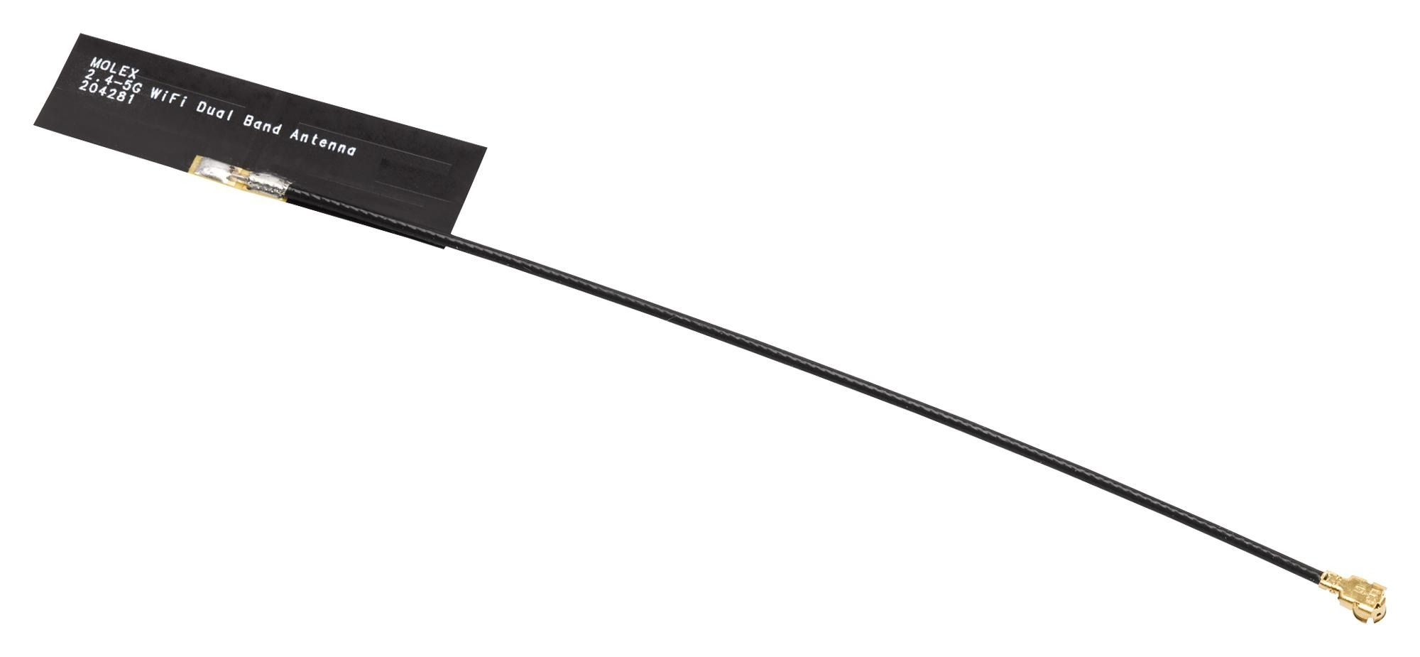 Wi-Fi Antenna Linear 2483.5MHz/5850MHz 1.6dBi/2.8dBi Adhesive Mount Carton