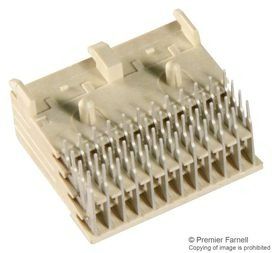 Conn Backplane RCP 48 POS 2mm Solder RA Thru-Hole