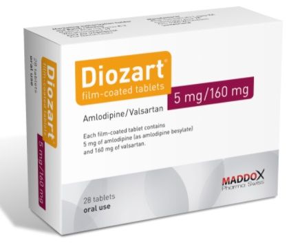 Maddox Pharma Swiss Diozart 5mg/160mg