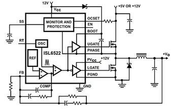 Voltage Mode PWM Controller 0.8V to 12V 500mA 14-Pin TSSOP T/R