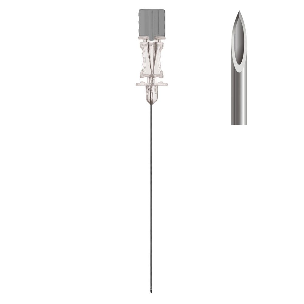 Игла спинальная Spinex Quincke с иглой-проводником 22G/34 мм, 27G/90 мм , Apexmed