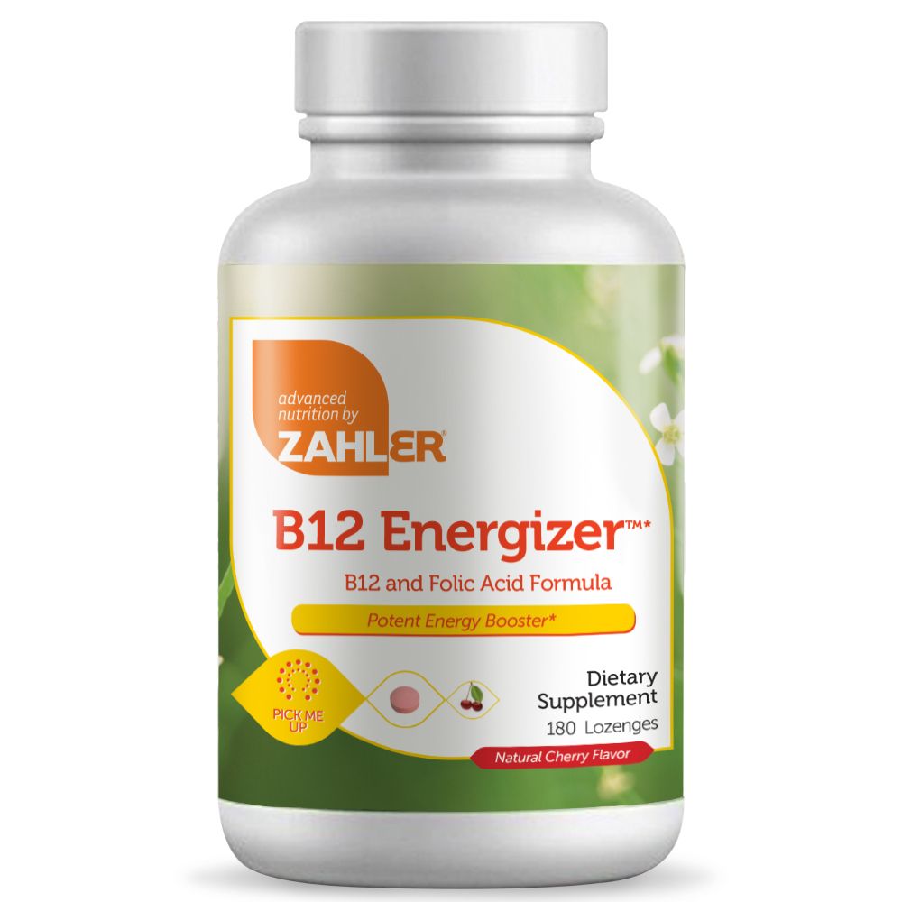 Zahler B12 Energizer  180 пастилок