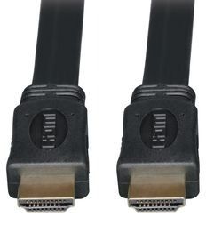 6FT HIGH SPEED HDMI FLAT CABLE DIGITAL VIDEO W/ AUDIO M/M 6"