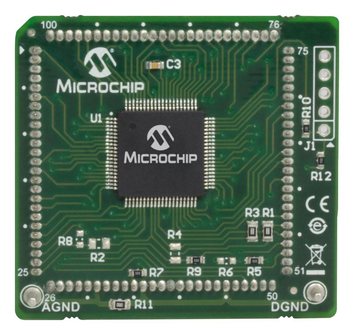 dsPIC33CH128MP508 Motor Control Plug-In Module for MCLV-2 or MCHV-2/MCHV-3 Development Board