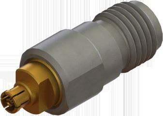 SMPM Female  to SMA Thread-In Adapter