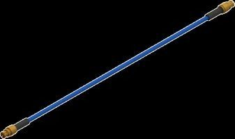 SMPM Female to SMPM Female Cable Assembly for .085 Cable (OAL 6")