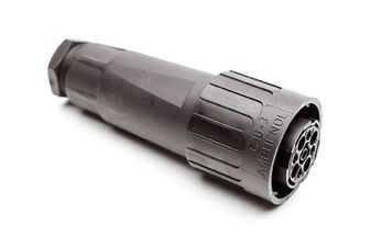 Conn Circular F 9 POS Crimp ST Cable Mount 9 Terminal 1 Port