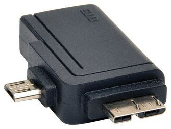 2-IN-1 OTG ADAPTER USB 3.0 MICRO B & USB 2.0 MICRO B TO USB