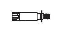 Connector Accessories D-Sub Jackscrew Assembly Straight